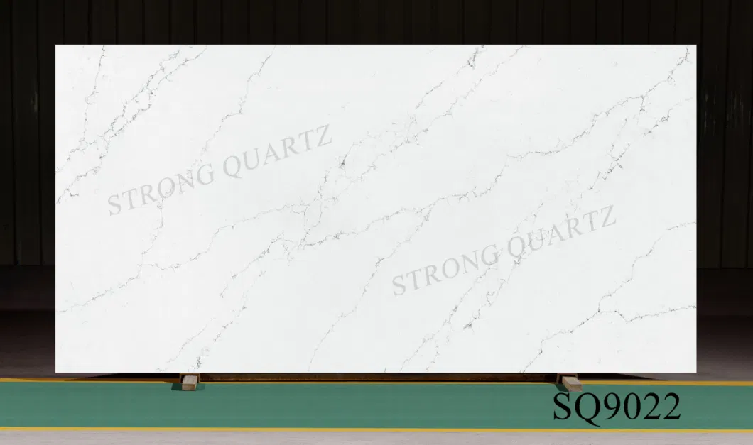 Pure Color Artificial Stone/ Quartz Slab for Kitchen Countertop/Worktop/Bathroom