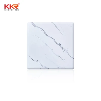 Quartz de dalle de pierre de quartz de comptoir de quartz d'aspect de marbre de Kkr